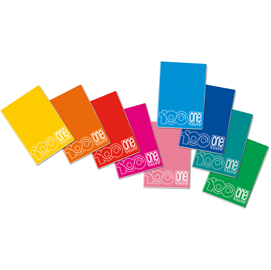 MAXIQUADERNO 210x297mm A4 18fg+1 100gr 5mm ONE COLOR BLASETTI