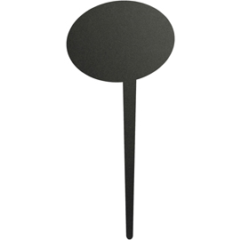 SET 5 Silhouette Tags 'FUMETTO' Securit