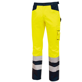 Pantalone invernale alta visibilitA' Beacon giallo fluo Taglia XXL U-Power
