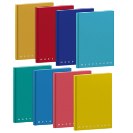 QUADERNO A5 CARTONATO 60fg+2 80gr 4mm MONOCROMO PIGNA