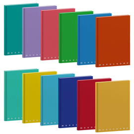 MAXIQUADERNO A4 CARTONATO 60fg+2 80gr 4mm MONOCROMO PIGNA