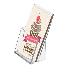 PORTADEPLIANT DA BANCO 1/3-A4 1TASCA 12X20X9CM TECNOSTYL