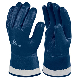 GUANTO DA LAVORO PESANTE NI175 Tg.09 in NITRILE