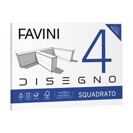 ALBUM FAVINI 4 24X33CM 220GR 20FG LISCIO SQUADRATO