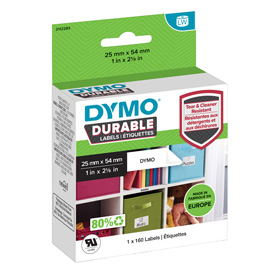 ETICHETTE DURABLE DIM.25X54MM 160X1 RT MULTIUSO