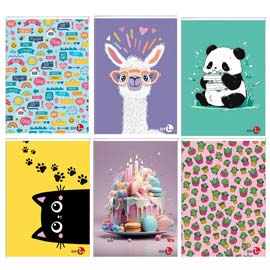 Maxiquaderno A4 40fg+2 80gr 5mm Bambina 2023 BM