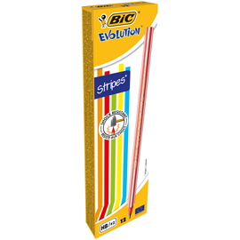 Scatola 12 matite Evolution Stripes BIC